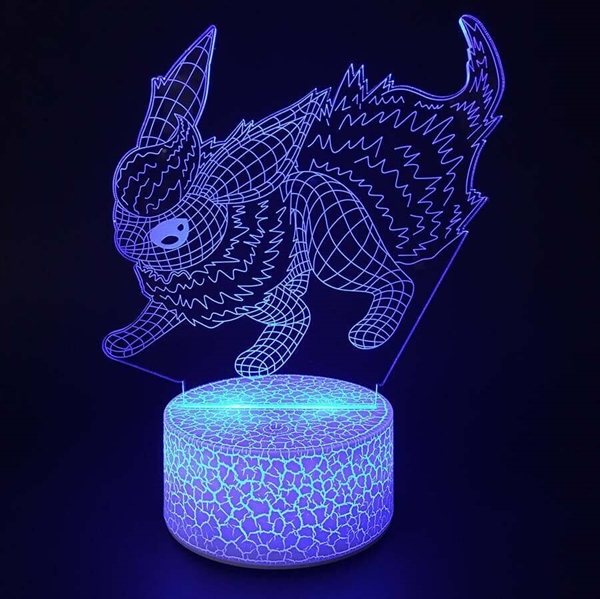 Pokemon Flareon 3D lampe